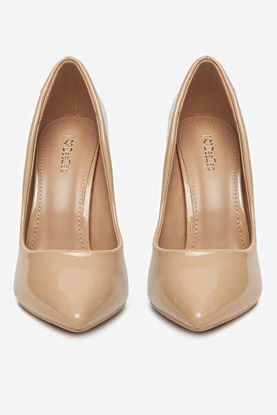DeeZee Women's Pumps on a high heel low beige stiletto 37