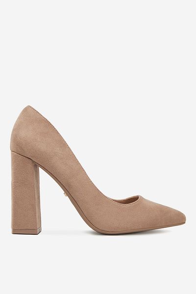 DeeZee Women's Pumps Low Brown Heel 39