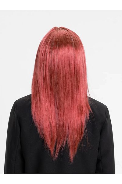 shop Red Color Straight Cut Wig