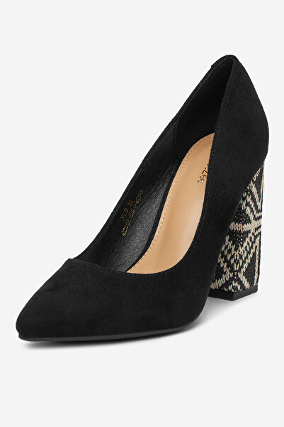 DeeZee Women's Low Pumps Black Block Heel 37