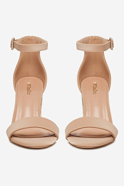 DeeZee Women's low heel sandals beige heel 37