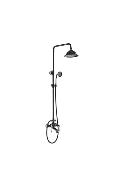 Blackswan Design Shower faucet, Blackswan, Type M17.4 traditional model, antiqued black model, size 20 cm