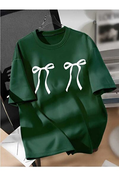 KOZİA OUTDOORS Tricou basic unisex supradimensionat cu imprimeu panglici Malk...