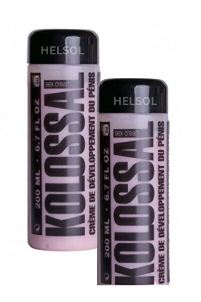 kapsulavm Kolossal Erkeklere Özel Krem 200 ml 2 Adet