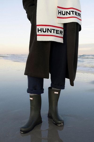 Hunter cizme de cauciuc pentru bărbați 5905588967309 Negre