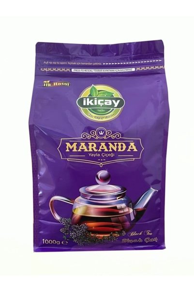 ikiçay تغليف مغلق لشاي الماراندا (مزيج شاي القوس) - 1 كجم