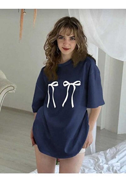 KOZİA OUTDOORS Tricou basic unisex supradimensionat cu imprimeu panglici Malk...