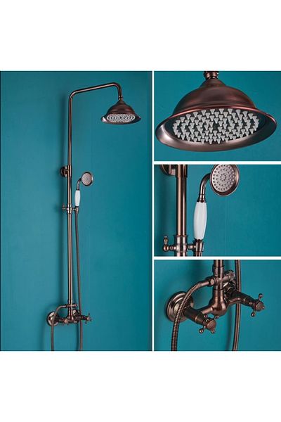 Blackswan Design Shower faucet, Blackswan, Type M90.2, rose gold model, size 20 cm
