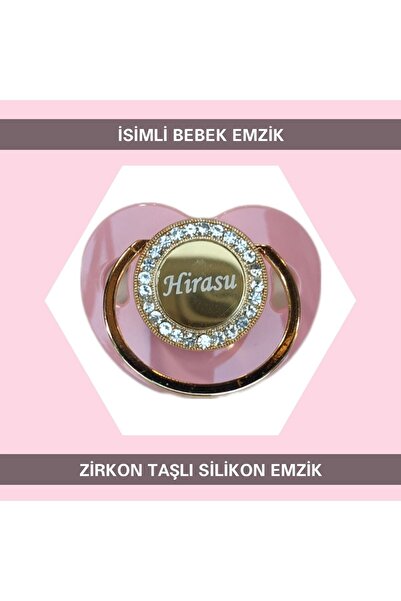 Sahi Aksesuar Kaplama Isimli Zirkon Taşlı Silikon Bebek Emzik Ztse113