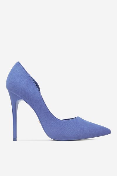DeeZee Pantofi cu toc înalt și stiletto albastru, damă, talie 37