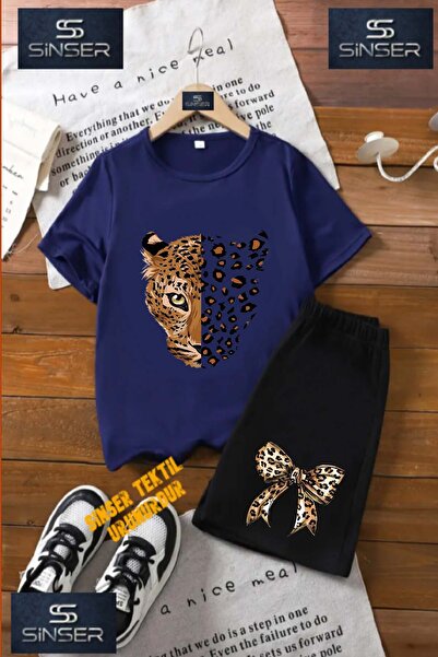 SS SİNSER Tricou cu gât rotund cu imprimeu special „LEOPARD HEAD LARGE” pentr...