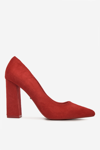 DeeZee Women's Pumps Low Red Heel 40