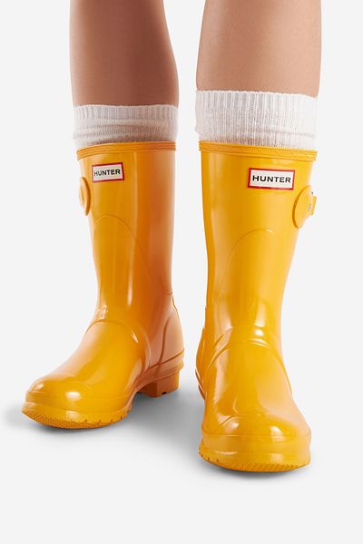 Hunter woman galoshes 5905588951377 Yellow