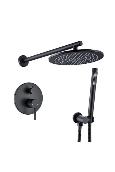 Blackswan Design Baterie dus, Blackswan, Tip M68.1.1, model negru mat, dimensiune 20 cm