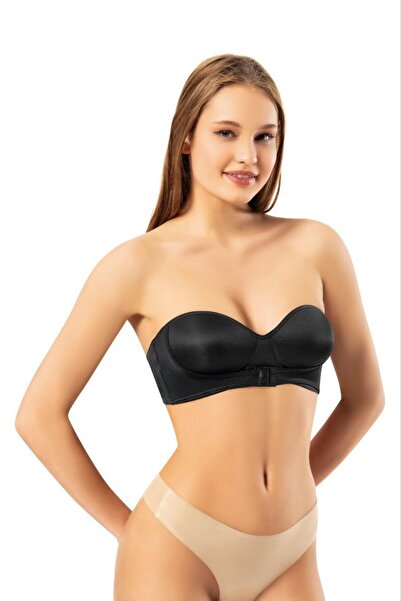 Love Angels Μαύρο σουτιέν χωρίς σύρμα χωρίς γέμιση