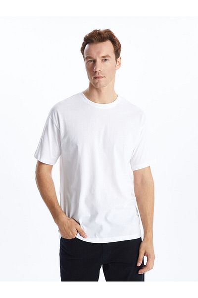 LC Waikiki Crew Neck Combed Cotton Men's T-Shirt