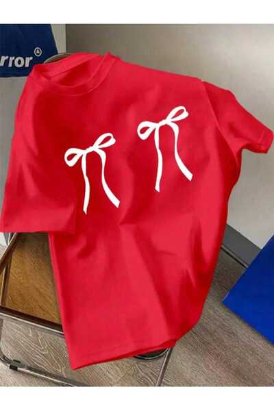 KOZİA OUTDOORS Tricou basic unisex supradimensionat cu imprimeu panglici Malk...