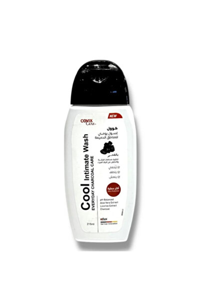 covix كوفيكس غسول يومي للمناطق الحساسة بالفحم 215مل
