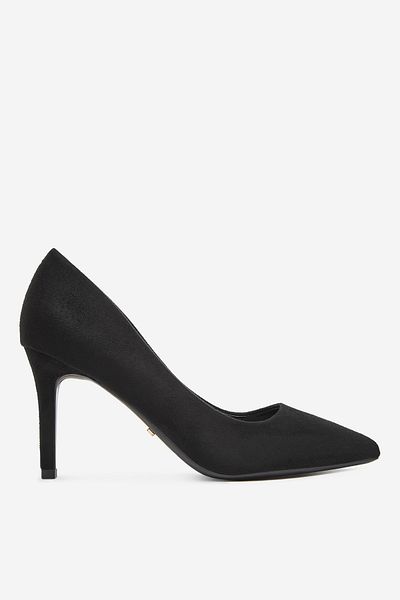 DeeZee Pantofi cu toc înalt și stiletto negru, model 36