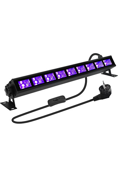 VipDeluXe Glostars 36W COB LED siyah ışık spot ışığı, siyah ışık partisi için...