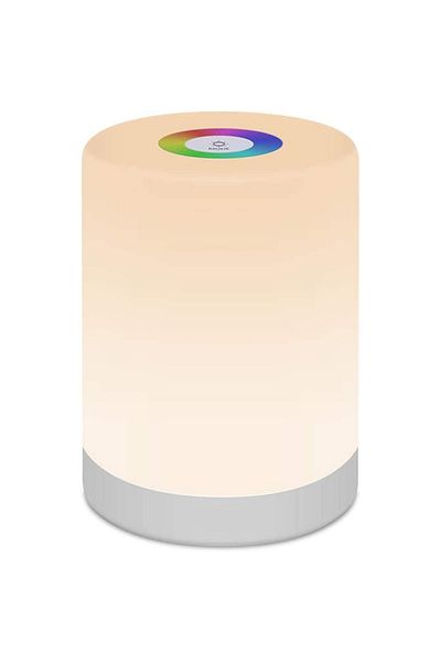 Echo Soul Lampa de veghe cu control tactil Echo Soul®️, Incarcabila, schimbare a intesitatii si a culorii