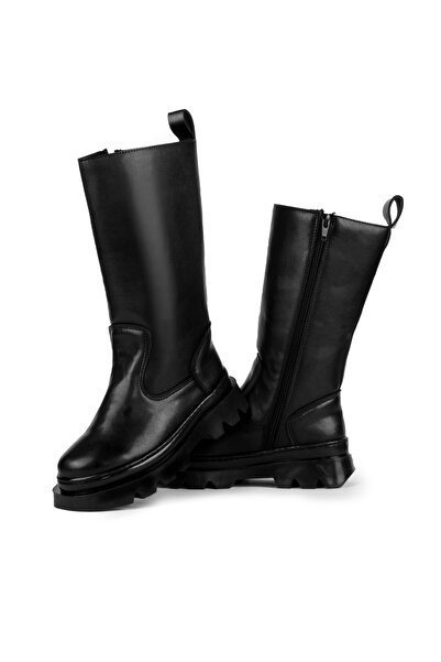 İnciAkfırat rahat şık kaliteli deri uzun çizme