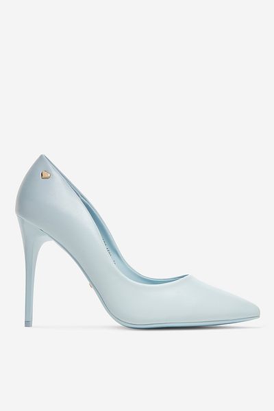 DeeZee Women's Pumps Low Blue Stiletto Heel 36