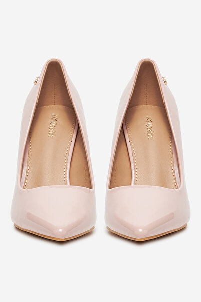 DeeZee Women's Pumps on a high heel low pink stiletto 37