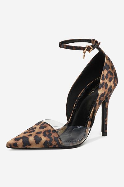 DeeZee Women's Low Heel Pumps Beige Stiletto 37