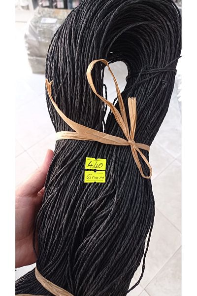rüya hobi 440 Grams Premium Natural Skein Paper String-Straw Yarn-Straw Bag String-Straw Hat String