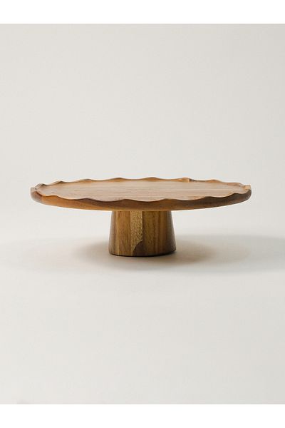 Minihol Arle Acacia Cake Stand