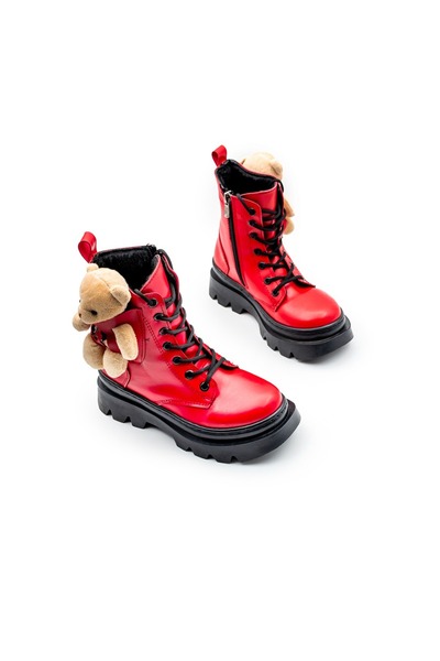 İnciAkfırat أحذية قصيرة أنيقة ومريحة للاستخدام اليومي مع تفاصيل الدب على الكتف