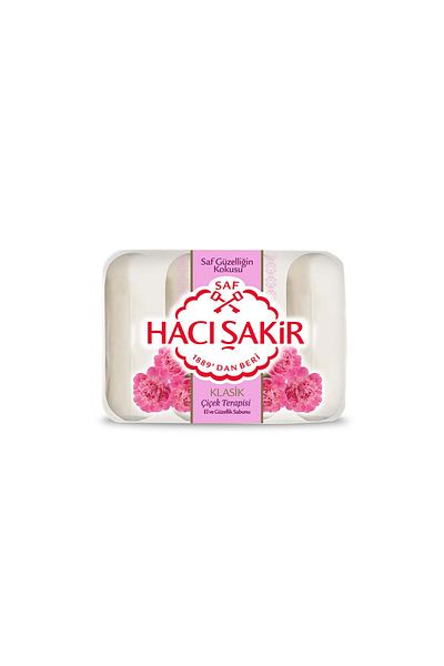 Hacı Şakir Classic Flower Therapy Beauty Soap 4X70 G