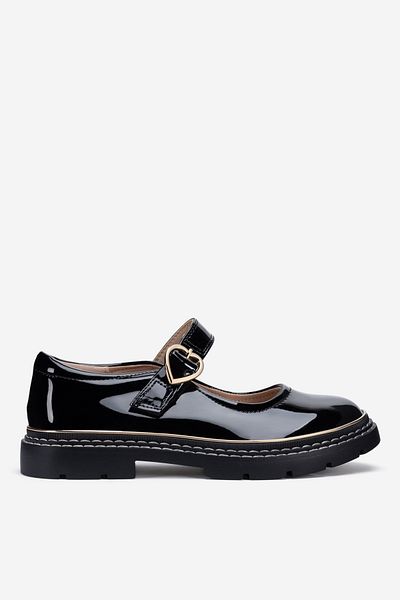 DeeZee pantofi de fată 5905588820536 Negru