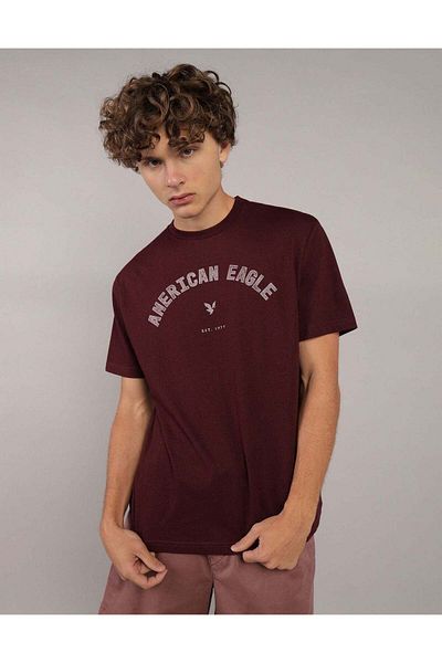 AMERICAN EAGLE AE Logo Graphic T-Shirt