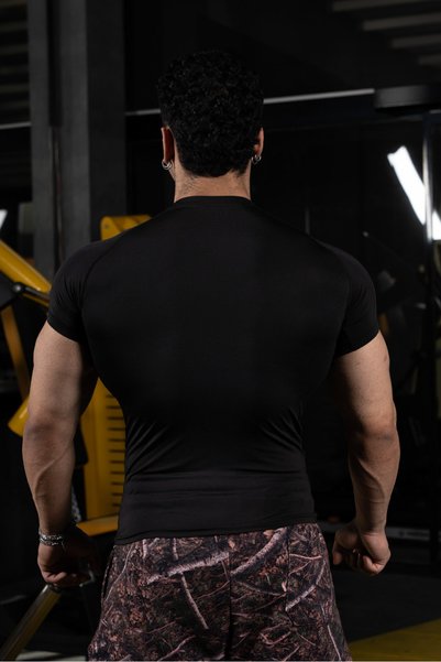 LEGACY'S ROAD Performance Kısa Kollu Compression T-shirt
