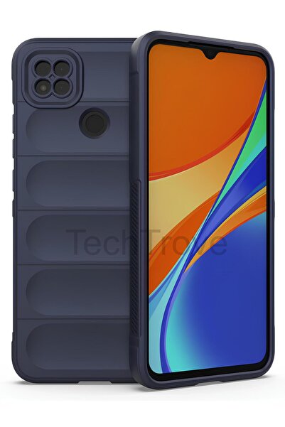 TechTrove Xiaomi Redmi 9C Kılıf Elde Kaymaz İçi Kadife Silikon Kapak