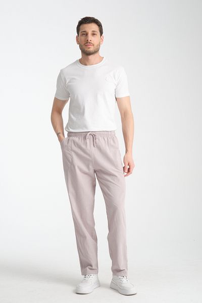 Redline Ανδρικό παντελόνι Defy Comfortable Fit Linen Look