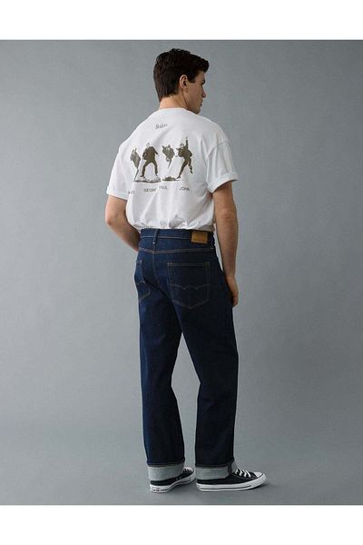 AMERICAN EAGLE تي شيرت AE Boxy Beatles Graphic