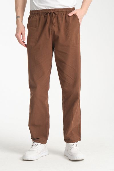 Redline Ανδρικό παντελόνι Defy Comfortable Fit Linen Look