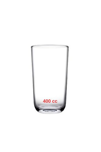 Paşabahçe Otto Water Soft Drink Glass 6 Pcs (400 Cc)
