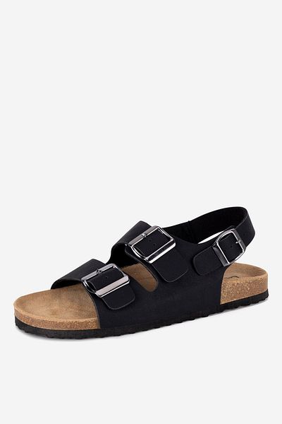 Lanetti man sandal 5905588616832 Black