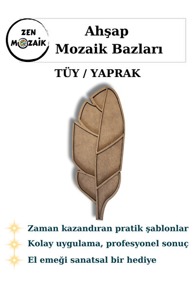 Zen Mozaik Kolay Mozaik Yapım Bazı | Boyama ve Mozaik Yapımına Uygun Hazır Şa...