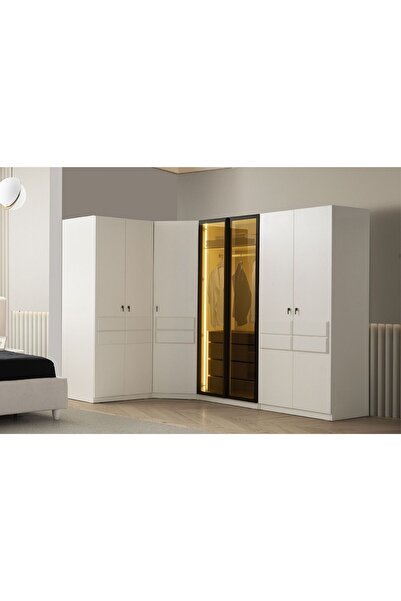 Doressa Flen Köşe Gardırop