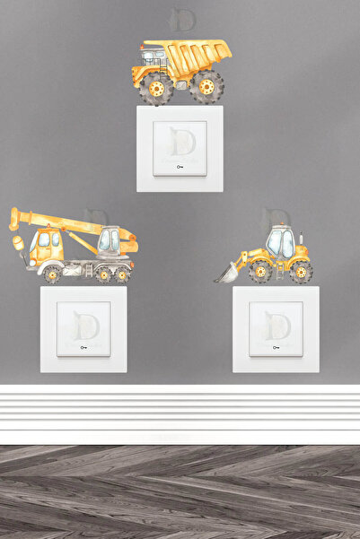 KT Decor Set de autocolante cu prize triple pentru mașini de afaceri