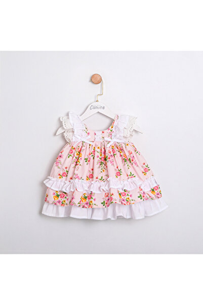 ministok Flower Dream Kız Bebek Elbise