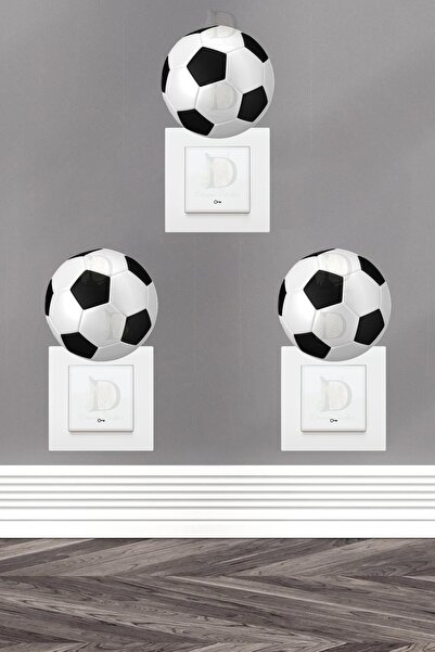 KT Decor Набір наклейок «Фанатичні м'ячі» (3 шт.)