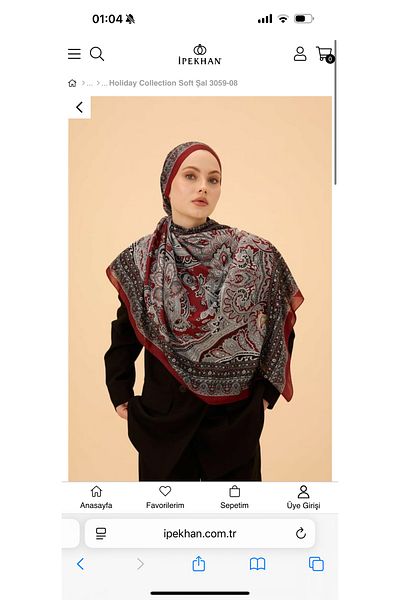 İpekhan Şal moale din colecţia de sărbători 3059-001