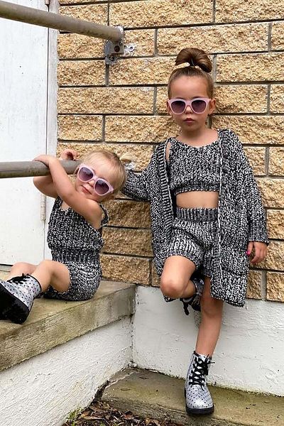 allura Three-piece shorts set