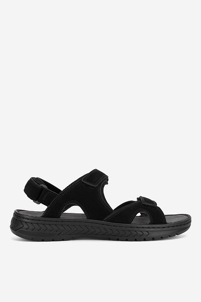 Lanetti man sandal 5905588675907 Black